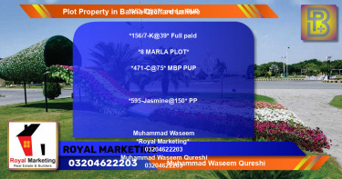 Residential Plot for Sale in Bahria Orchard, Lahore - (BP-67048)