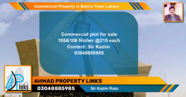 Commercial Property for Sale in Bahria Town, Lahore - (BP-67060)