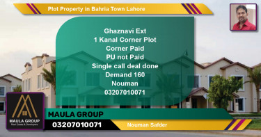 Residential Plot for Sale in Bahria Town, Lahore - (BP-67063)