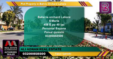 Residential Plot for Sale in Bahria Orchard, Lahore - (BP-67145)