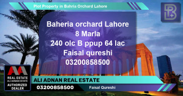 Residential Plot for Sale in Bahria Orchard, Lahore - (BP-67149)