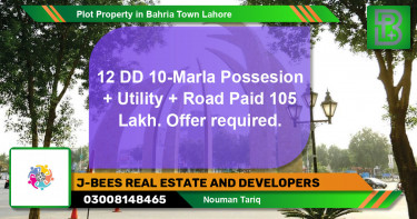 Residential Plot for Sale in Bahria Town, Lahore - (BP-67220)