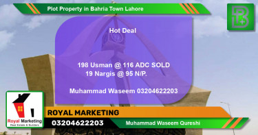 Residential Plot for Sale in Bahria Town, Lahore - (BP-67221)