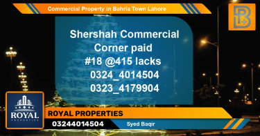 Commercial Property for Sale in Bahria Town, Lahore - (BP-67229)