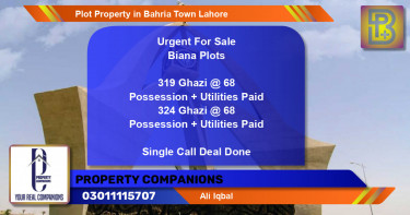 Residential Plot for Sale in Bahria Town, Lahore - (BP-67239)