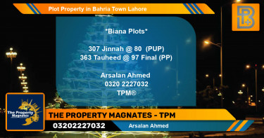 Residential Plot for Sale in Bahria Town, Lahore - (BP-67305)
