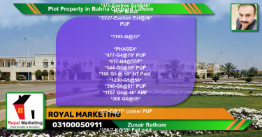 Residential Plot for Sale in Bahria Orchard, Lahore - (BP-67354)