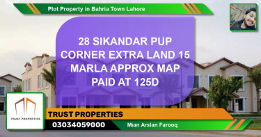 Residential Plot for Sale in Bahria Town, Lahore - (BP-67355)