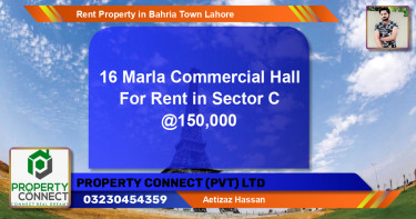 Residential Property for Rent in Bahria Town, Lahore - (BP-67388)