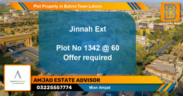 Residential Plot for Sale in Bahria Town, Lahore - (BP-67425)