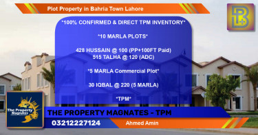 Commercial Plot for Sale in Bahria Town, Lahore - (BP-67453)