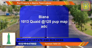 Residential Plot for Sale in Bahria Town, Lahore - (BP-67545)