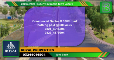 Commercial Property for Sale in Bahria Town, Lahore - (BP-67635)