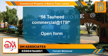 Commercial Property for Sale in Bahria Town, Lahore - (BP-67697)