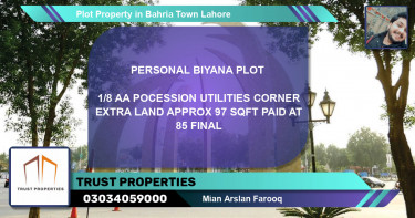 Residential Plot for Sale in Bahria Town, Lahore - (BP-67728)