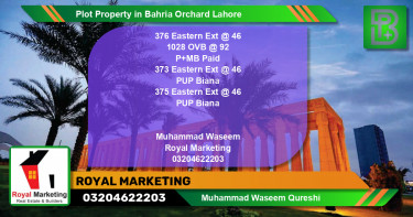 Residential Plot for Sale in Bahria Orchard, Lahore - (BP-67741)