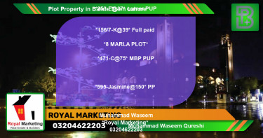 Residential Plot for Sale in Bahria Town, Lahore - (BP-67745)