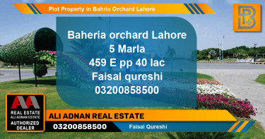 Residential Plot for Sale in Bahria Orchard, Lahore - (BP-67747)