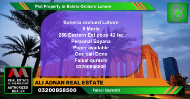 Residential Plot for Sale in Bahria Orchard, Lahore - (BP-67749)