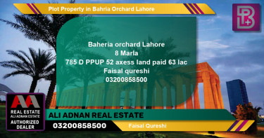 Residential Plot for Sale in Bahria Orchard, Lahore - (BP-67754)