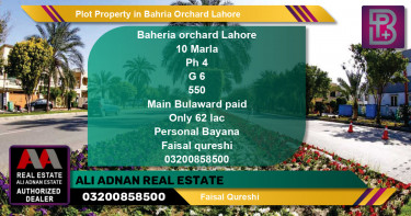 Residential Plot for Sale in Bahria Orchard, Lahore - (BP-67760)