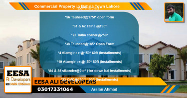 Commercial Property for Sale in Bahria Town, Lahore - (BP-67820)