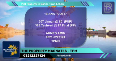 Residential Plot for Sale in Bahria Town, Lahore - (BP-67835)