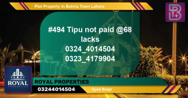 Residential Plot for Sale in Bahria Town, Lahore - (BP-67889)