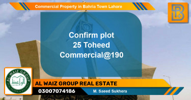 Commercial Property for Sale in Bahria Town, Lahore - (BP-67926)