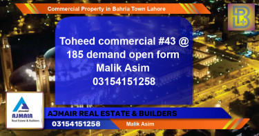 Commercial Property for Sale in Bahria Town, Lahore - (BP-67983)