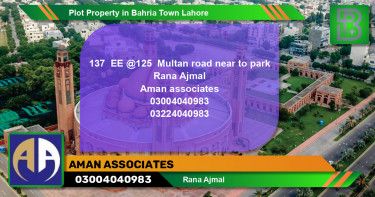Residential Plot for Sale in Bahria Town, Lahore - (BP-68020)