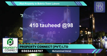 Residential Plot for Sale in Bahria Town, Lahore - (BP-68058)