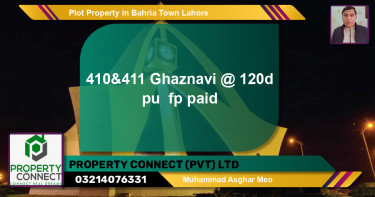 Residential Plot for Sale in Bahria Town, Lahore - (BP-68082)