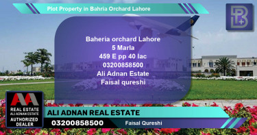 Residential Plot for Sale in Bahria Orchard, Lahore - (BP-68129)