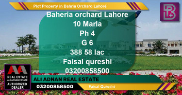 Residential Plot for Sale in Bahria Orchard, Lahore - (BP-68144)