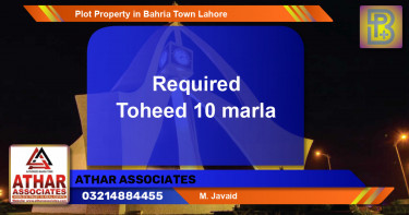 Residential Plot for Sale in Bahria Town, Lahore - (BP-68161)