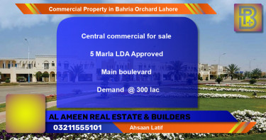 Commercial Property for Sale in Bahria Orchard, Lahore - (BP-68262)