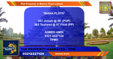 Residential Plot for Sale in Bahria Town, Lahore - (BP-68267)