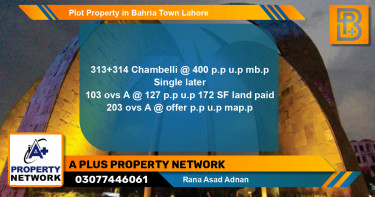 Residential Plot for Sale in Bahria Town, Lahore - (BP-68295)