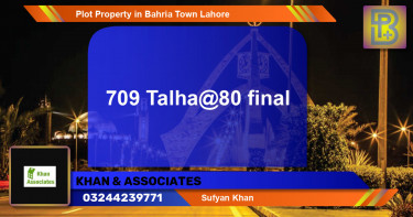 Residential Plot for Sale in Bahria Town, Lahore - (BP-68305)