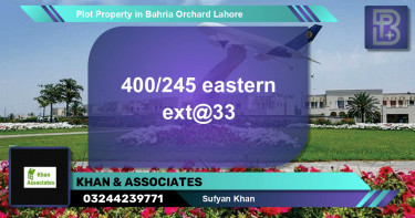 Residential Plot for Sale in Bahria Orchard, Lahore - (BP-68306)