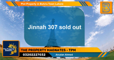 Residential Plot for Sale in Bahria Town, Lahore - (BP-68334)