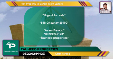 Residential Plot for Sale in Bahria Town, Lahore - (BP-68343)
