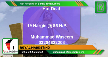 Residential Plot for Sale in Bahria Town, Lahore - (BP-68349)
