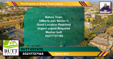 Residential Plot for Sale in Bahria Town, Lahore - (BP-68390)