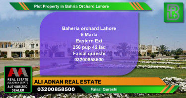 Residential Plot for Sale in Bahria Orchard, Lahore - (BP-68519)