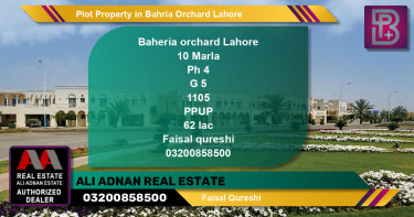 Residential Plot for Sale in Bahria Orchard, Lahore - (BP-68537)