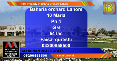 Residential Plot for Sale in Bahria Orchard, Lahore - (BP-68539)