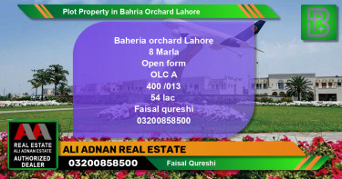 Residential Plot for Sale in Bahria Orchard, Lahore - (BP-68544)