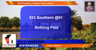 Residential Plot for Sale in Bahria Town, Lahore - (BP-68565)